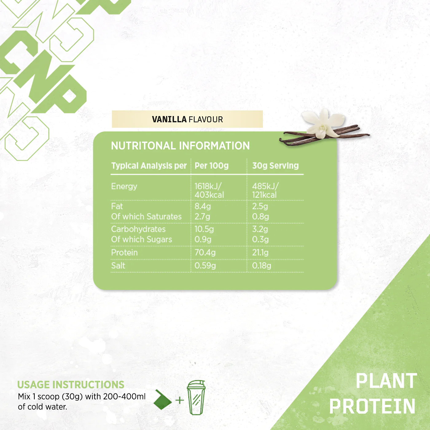 Plant Protein - 900g - FRENCHBODYNUTRITION 🇫🇷