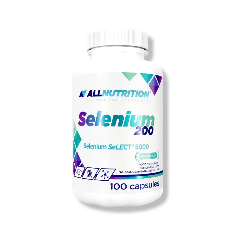Allnutrition Sélénium 200 - 100 gélules - FRENCHBODYNUTRITION 🇫🇷