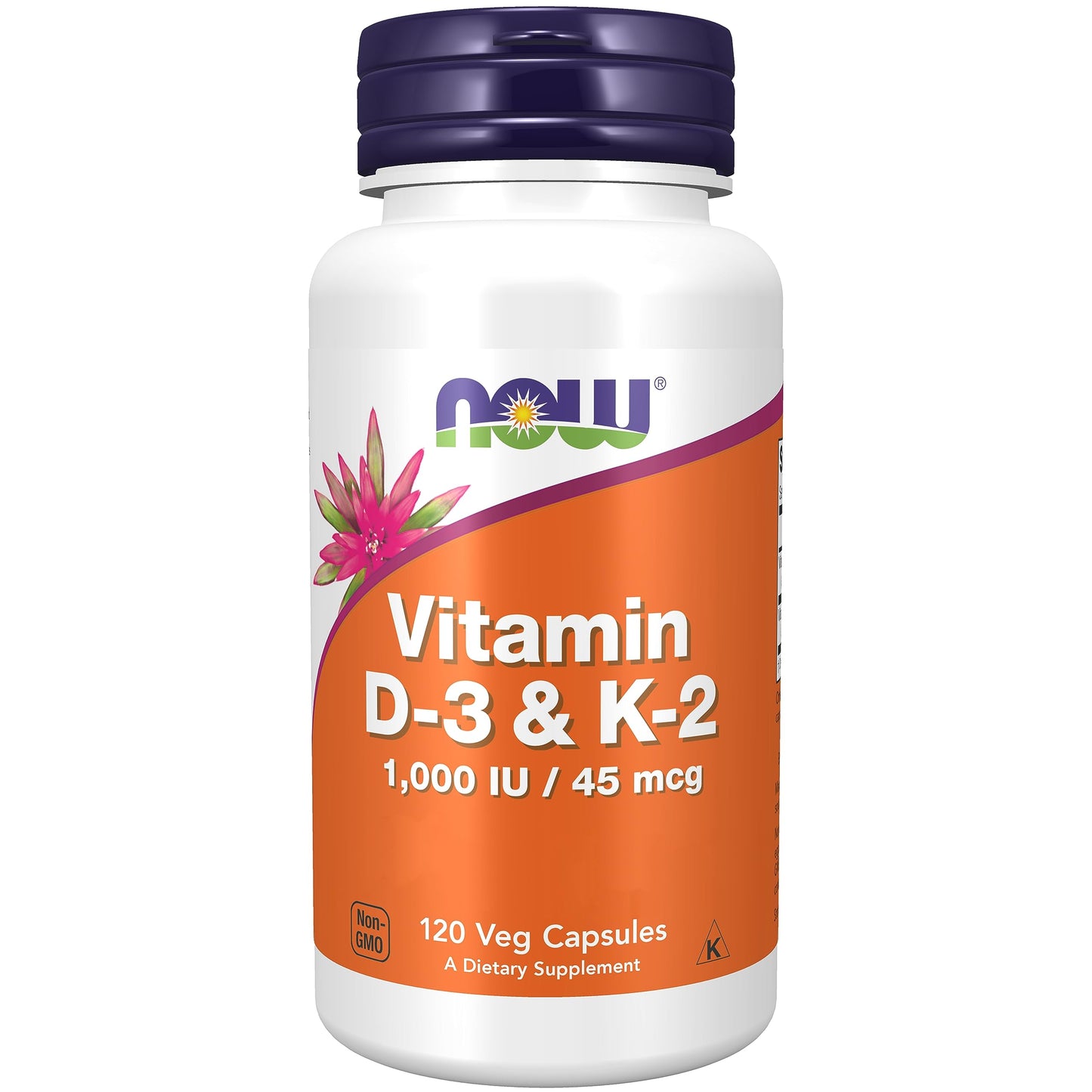 Vitamin D-3 & K-2 - 120vcaps