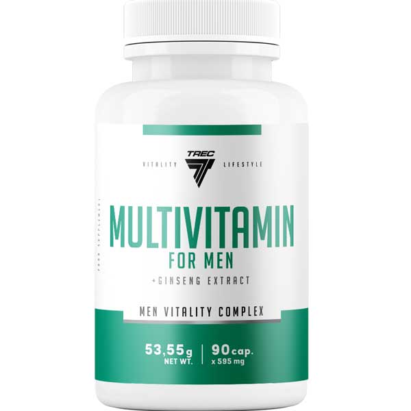 Multivitamin For Men Trec Nutrition - 90 caps