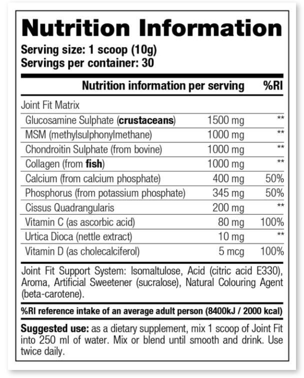 Joint Fit - 300g - FRENCHBODYNUTRITION 🇫🇷