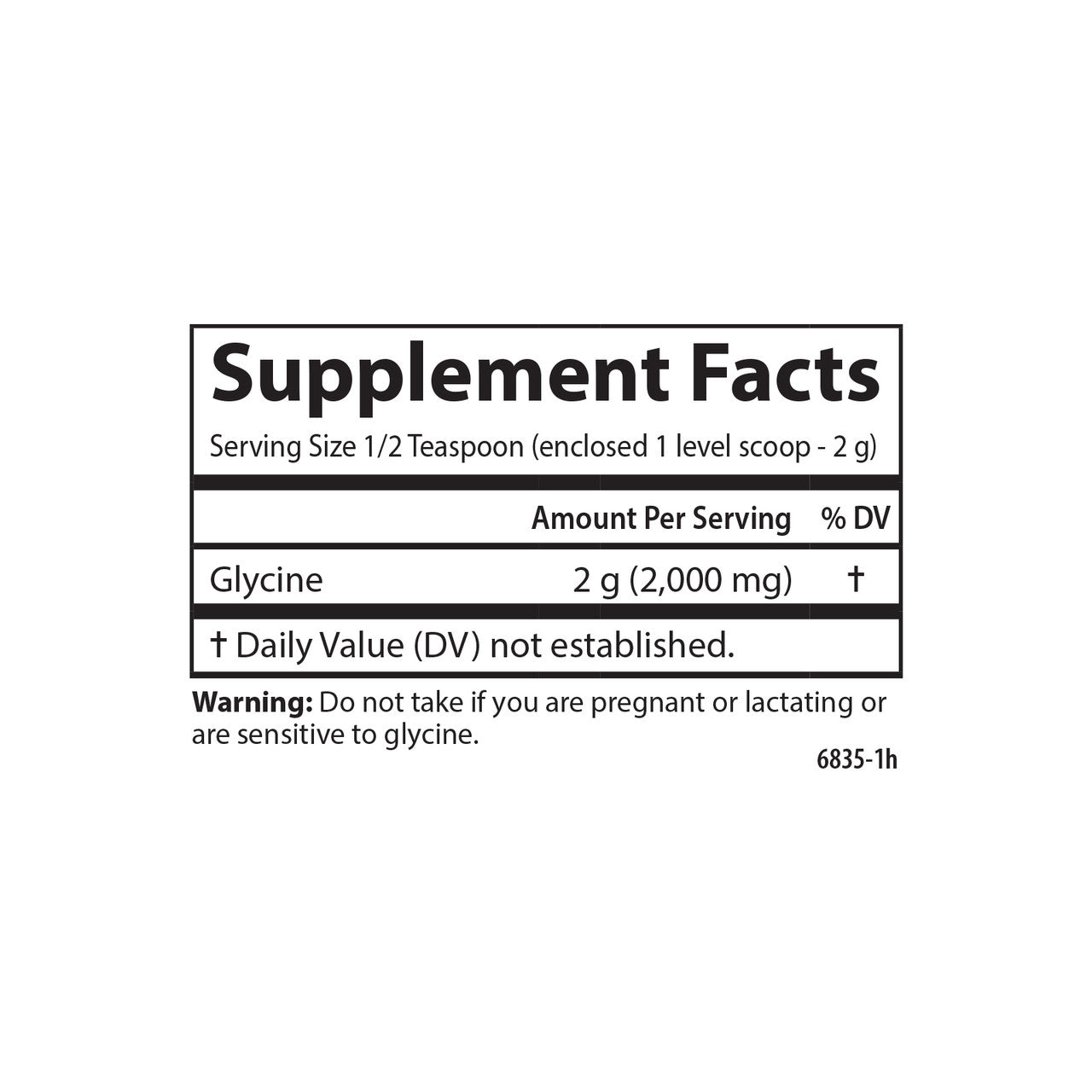 Glycine Powder - 100g