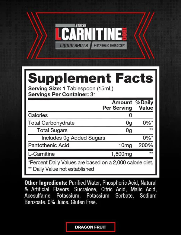 L-Carnitine 1500 - 473 ml. - FRENCHBODYNUTRITION 🇫🇷