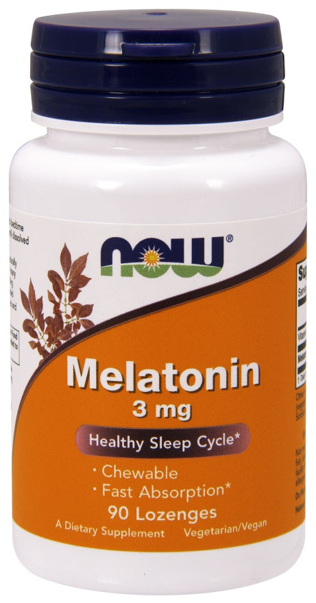 Melatonin Chewable, 3mg - 90 lozenges