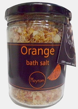 Bath Salt, Orange - 400g - FRENCHBODYNUTRITION 🇫🇷