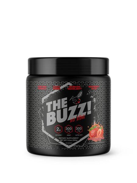 The Buzz! N.O. Sting, Strawberry Margarita - 263g - FRENCHBODYNUTRITION 🇫🇷
