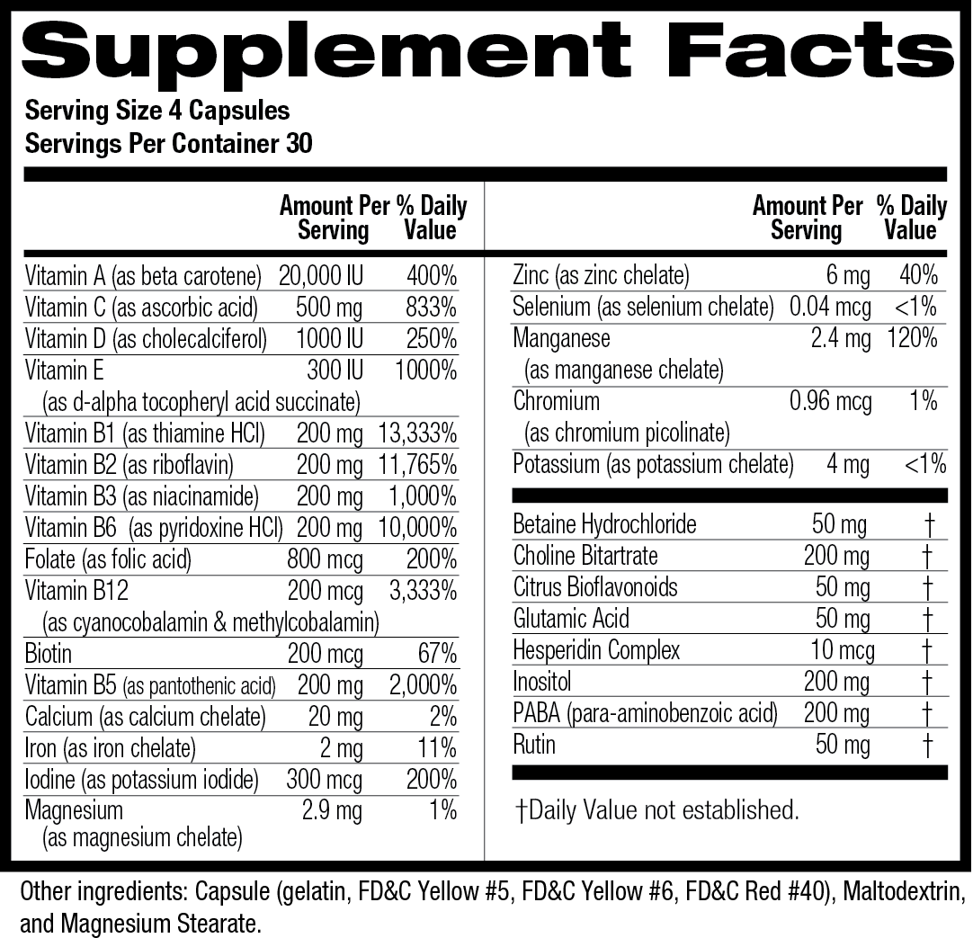 Vita Drive - 120 caps - FRENCHBODYNUTRITION 🇫🇷 