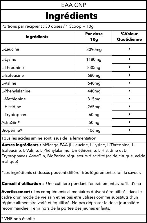Loaded EAA - 300g - FRENCHBODYNUTRITION 🇫🇷 