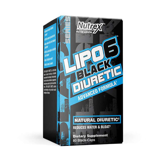 Lipo-6 Black Diuretic - 80 caps - FRENCHBODYNUTRITION 🇫🇷 