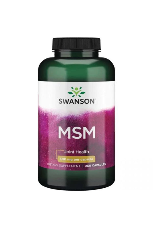 MSM Methylsulfonylmethane, 1000mg - 120 caps - FRENCHBODYNUTRITION 🇫🇷 