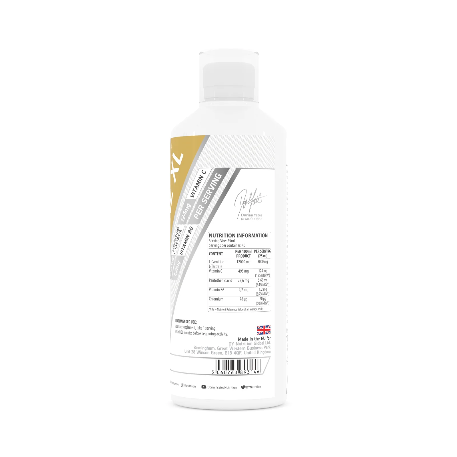 Liquid L-Carnitine 3000 1000ml - FRENCHBODYNUTRITION 🇫🇷 