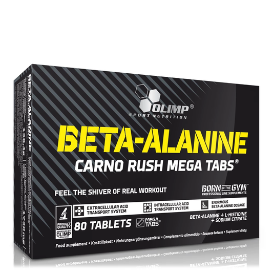 Beta Alanine - Carno Rush Mega Tabs Olimp Nutrition 80 tablets
