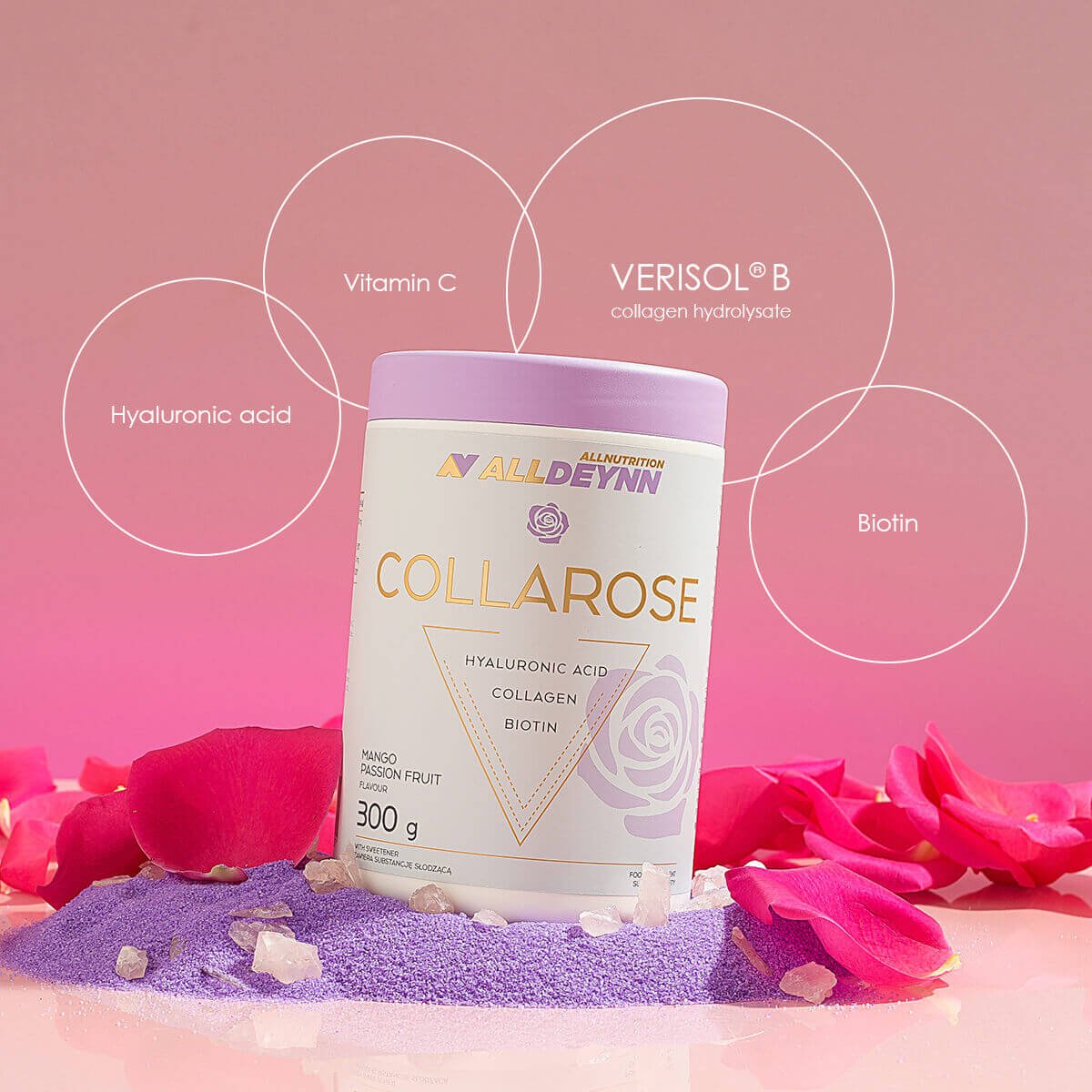 AllDeynn Collarose 300g - FRENCHBODYNUTRITION 🇫🇷 