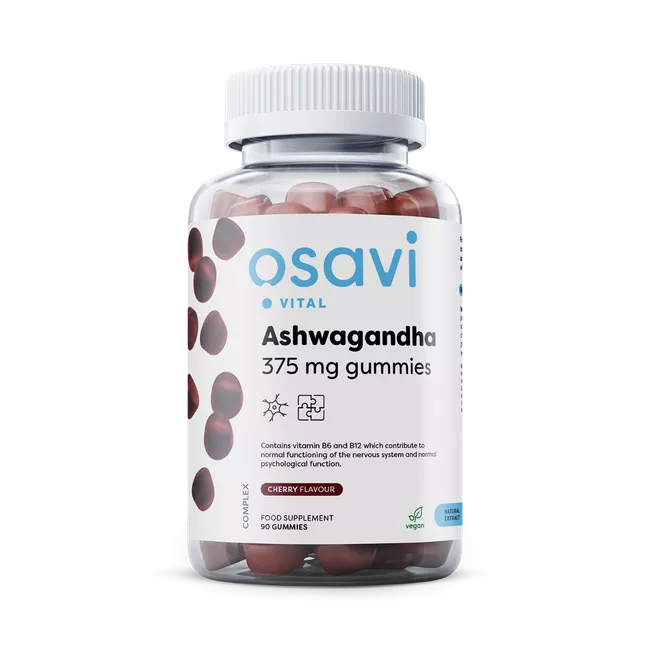 Ashwagandha 375mg Gummies - 90 gummies