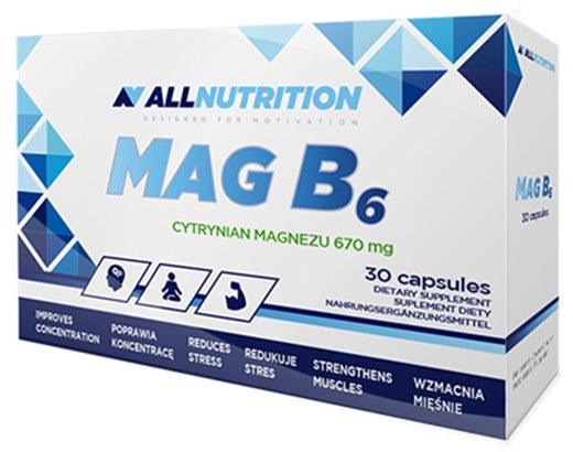 MAG B6 - 30 caps - FRENCHBODYNUTRITION 🇫🇷 