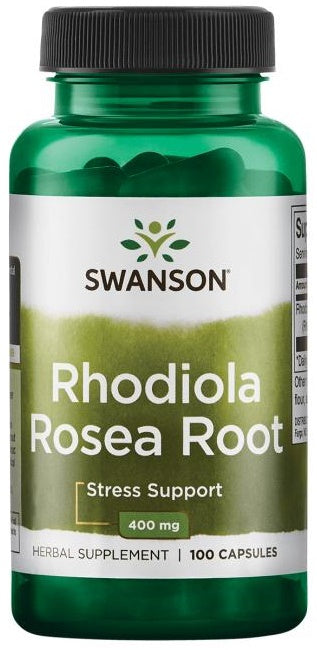 Rhodiola Rosea Root, 400mg - 100 caps - FRENCHBODYNUTRITION 🇫🇷 