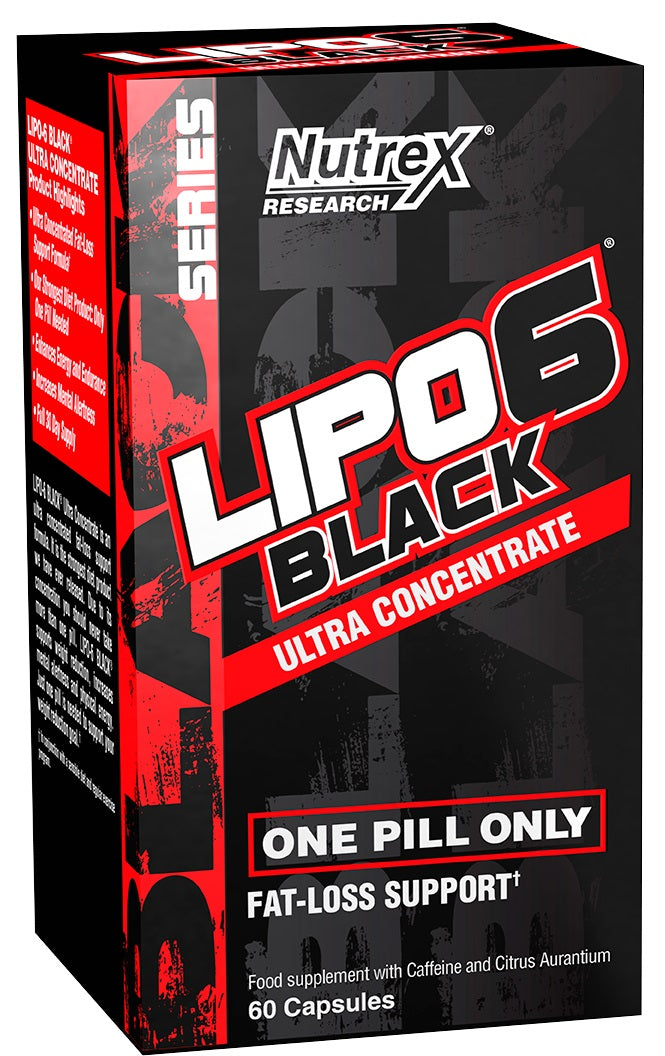 Lipo-6 Black Ultra Concentrate - 60 caps - FRENCHBODYNUTRITION 🇫🇷 