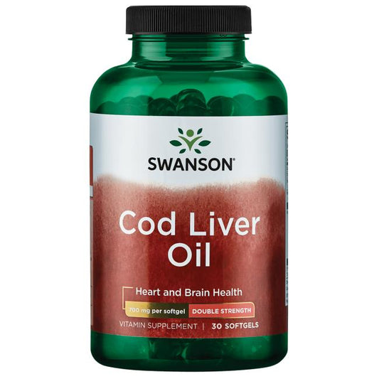 Cod Liver Oil 700mg - 30 softgels - FRENCHBODYNUTRITION 🇫🇷 