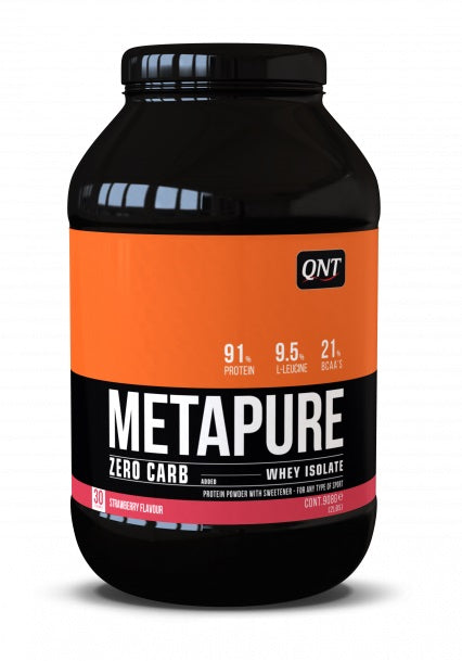 Metapure Zero Carb, Strawberry - 908g - FRENCHBODYNUTRITION 🇫🇷 