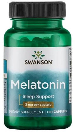 Melatonin, 3mg - 120 caps - FRENCHBODYNUTRITION 🇫🇷 