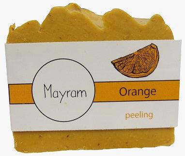Handmade Soap, Orange - 100g - FRENCHBODYNUTRITION 🇫🇷 