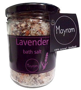 Bath Salt, Lavender - 400g - FRENCHBODYNUTRITION 🇫🇷 