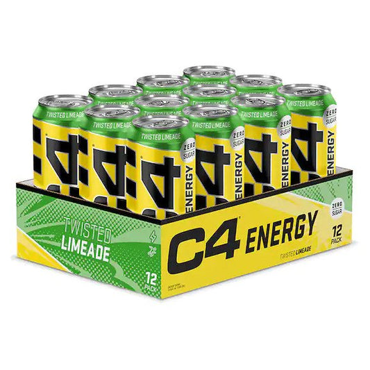 C4 Explosive Energy Drink - 12 x 500 ml. - FRENCHBODYNUTRITION 🇫🇷 