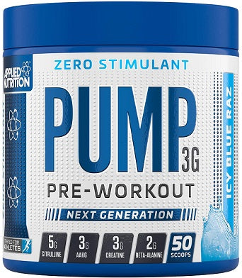 Pump Zero Stimulant, Icy Blue Raz - 375g - FRENCHBODYNUTRITION 🇫🇷 