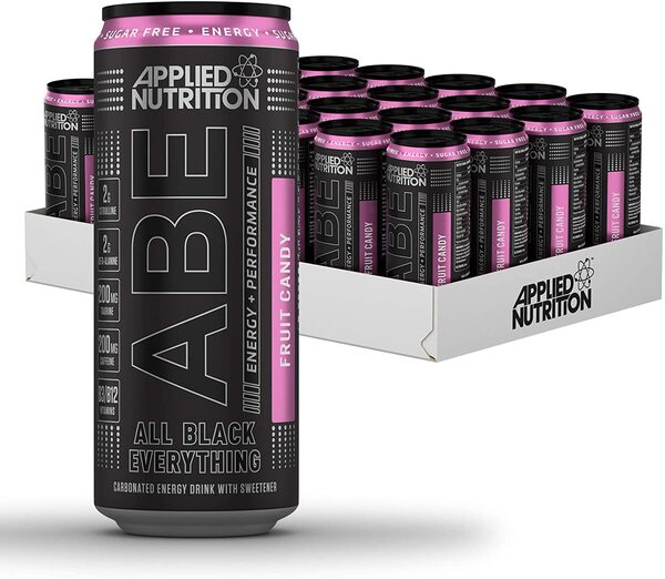 ABE Energy + Performance Cans, Fruit Candy - 24 x 330 ml. - FRENCHBODYNUTRITION 🇫🇷 